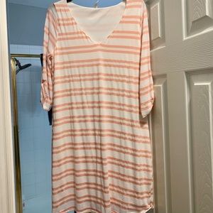 Pink Blush Maternity Dress